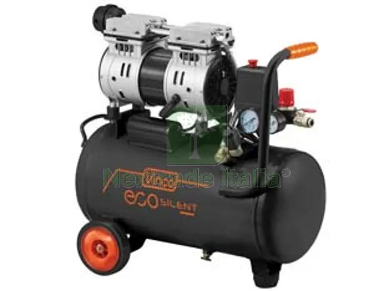 Compressore Ecosilent Senza Olio LT.24 — Trapani e avvitatori — rif. FERX.FER14274 Compressore Ecosilent Senza Olio LT.24 — Trapani e avvitatori — rif. FERX.FER14274