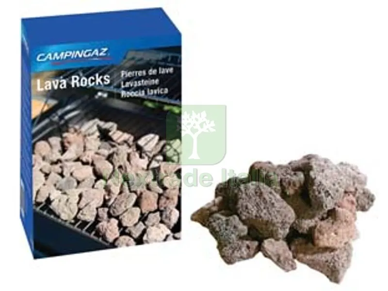 pietra lavica per barbecue a gas kg. 3 — Tempo libero outdoor — rif. FERX.FER16315