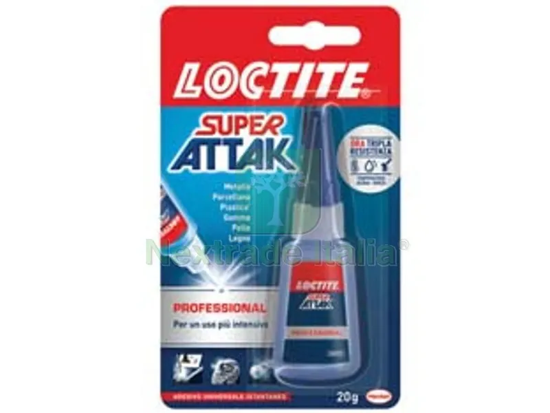 2PZ Super Attak GR.20 — Adesivi e sigillanti — rif. FERX.FER16391 2PZ Super Attak GR.20 — Adesivi e sigillanti — rif. FERX.FER16391