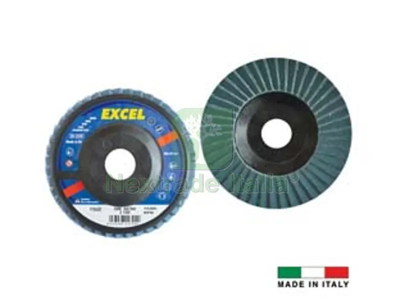 10PZ DISCHI LAMELLARI DA SGROSSO ALLO ZIRCONIO - ? mm.115 foro 22 grana 100 — Punte, frese e dischi — rif. FERX.FER145787 10PZ DISCHI LAMELLARI DA SGROSSO ALLO ZIRCONIO - ? mm.115 foro 22 grana 100 — Punte, frese e dischi — rif. FERX.FER145787