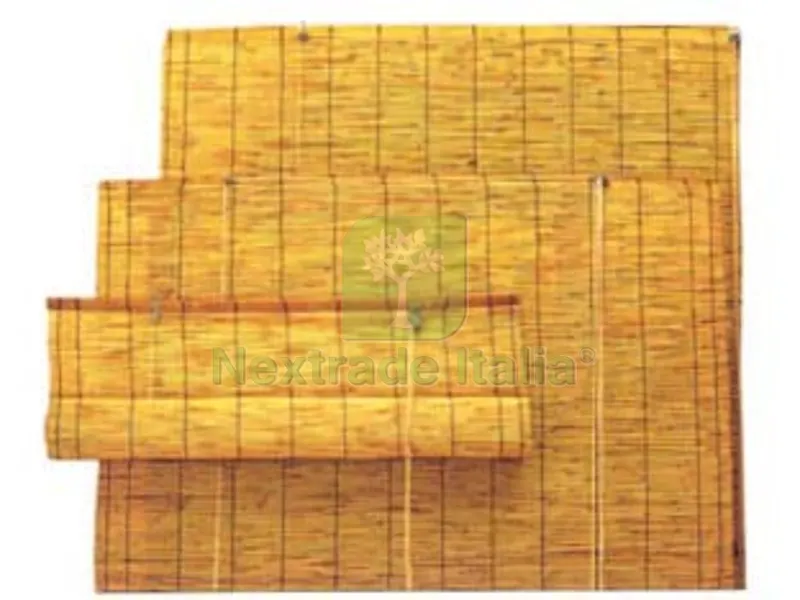 ARELLA IN BAMBOO CON TIRO IN TERMORETRAIBILE - cm.100x260h. — Arelle e frangivista — rif. FERX.FER181839