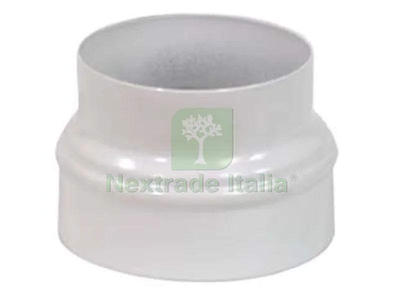 MAGGIORAZIONE PER TUBI STUFA BIANCO LUCIDO - ? cm.8/12 — Irrigazione — rif. FERX.FER61902 MAGGIORAZIONE PER TUBI STUFA BIANCO LUCIDO - ? cm.8/12 — Irrigazione — rif. FERX.FER61902