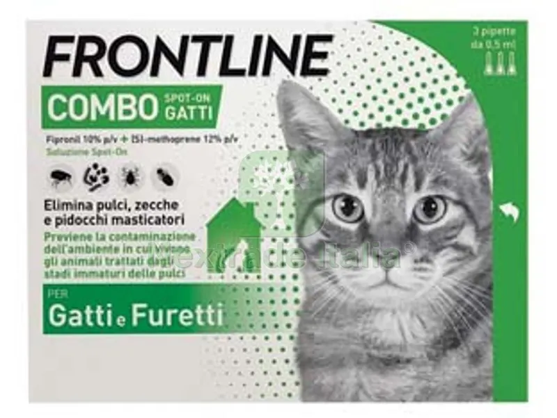 combo per gatti e furetti - in confezione da 3 pipette — Gatti — rif. FERX.FER18494