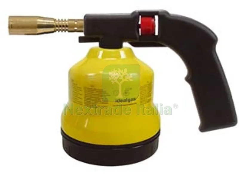 SALDATORE A GAS IN METALLO ACCENSIONE MANUALE con corpo in metallo, base in plastica, accensione manuale — Casalinghi e organizzazione — rif. FERX.FER18654