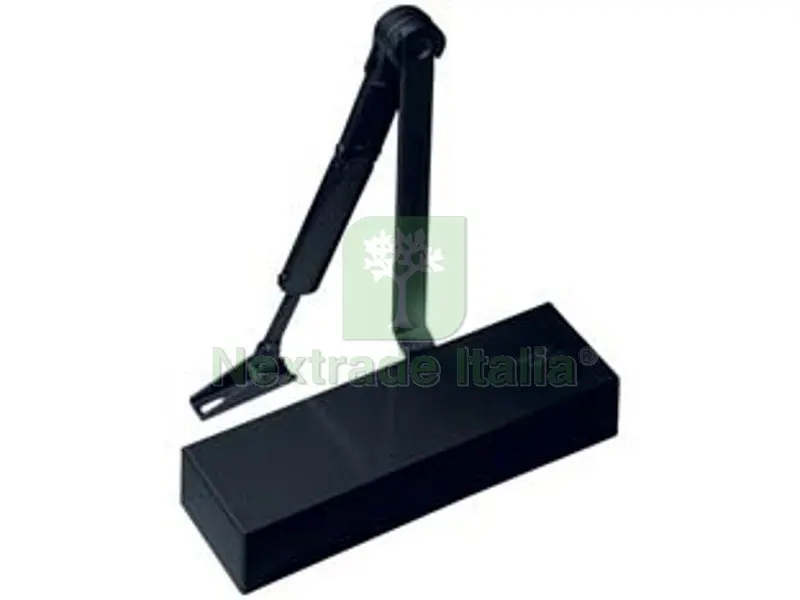 Chiudiporta Aereo Serie TS 69 nero RAL9005 (66480219) — Ferramenta porte e finestre — rif. FERX.FER19446