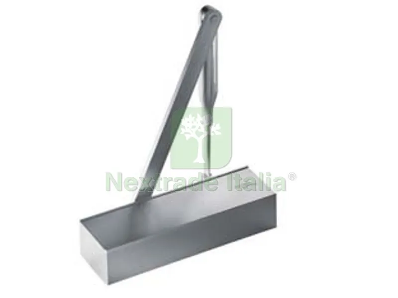 CHIUDIPORTA AEREO SERIE TS 71 argento (22213501) — Ferramenta porte e finestre — rif. FERX.FER19569 CHIUDIPORTA AEREO SERIE TS 71 argento (22213501) — Ferramenta porte e finestre — rif. FERX.FER19569
