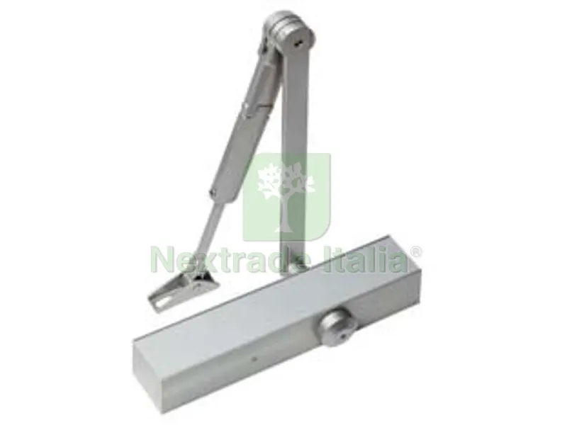 CHIUDIPORTA AEREO SERIE TS 79 argento (22305601) — Ferramenta porte e finestre — rif. FERX.FER19934 CHIUDIPORTA AEREO SERIE TS 79 argento (22305601) — Ferramenta porte e finestre — rif. FERX.FER19934