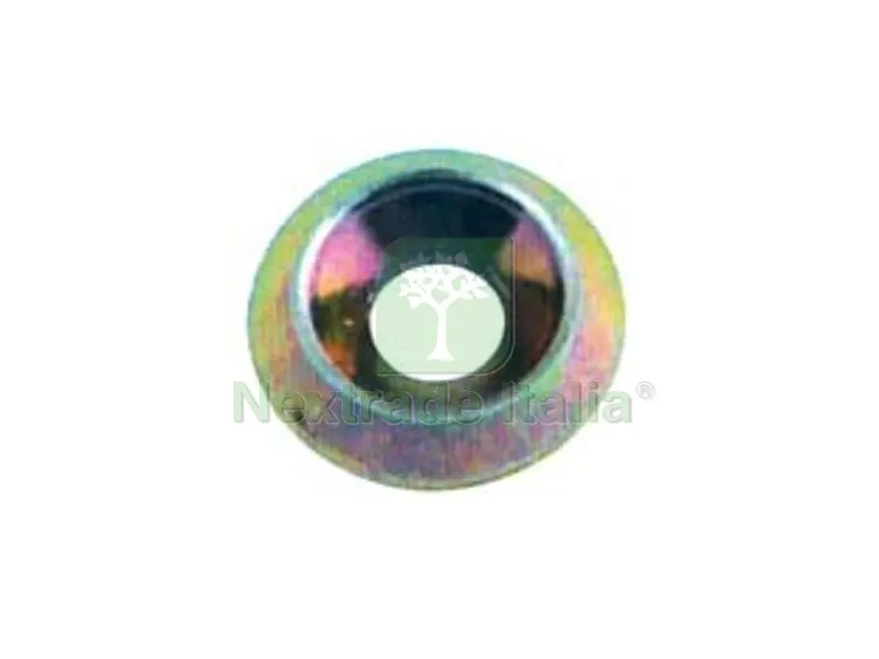 50PZ Rondelle Coniche Zincate Gialle - ? Interno MM.7,6 - ? Esterno MM.20 per Viti ? MM.6 — Bulloni, dadi e rondelle — rif. FERX.FER20121 50PZ Rondelle Coniche Zincate Gialle - ? Interno MM.7,6 - ? Esterno MM.20 per Viti ? MM.6 — Bulloni, dadi e rondelle — rif. FERX.FER20121