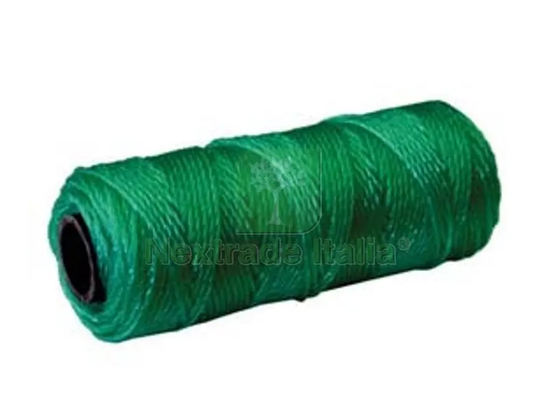 4MATASSE FILO VERDE PER EDILIZIA IN POLIPROPILENE - mt.250 — Pile e batterie — rif. FERX.FER183697 4MATASSE FILO VERDE PER EDILIZIA IN POLIPROPILENE - mt.250 — Pile e batterie — rif. FERX.FER183697
