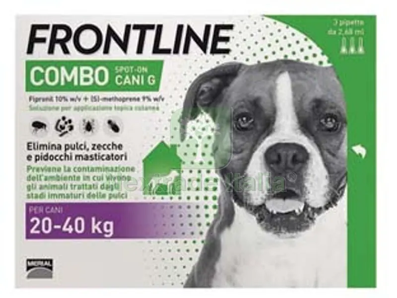 combo per cani grandi - in confezione da 3 pipette — Cani — rif. FERX.FER22279