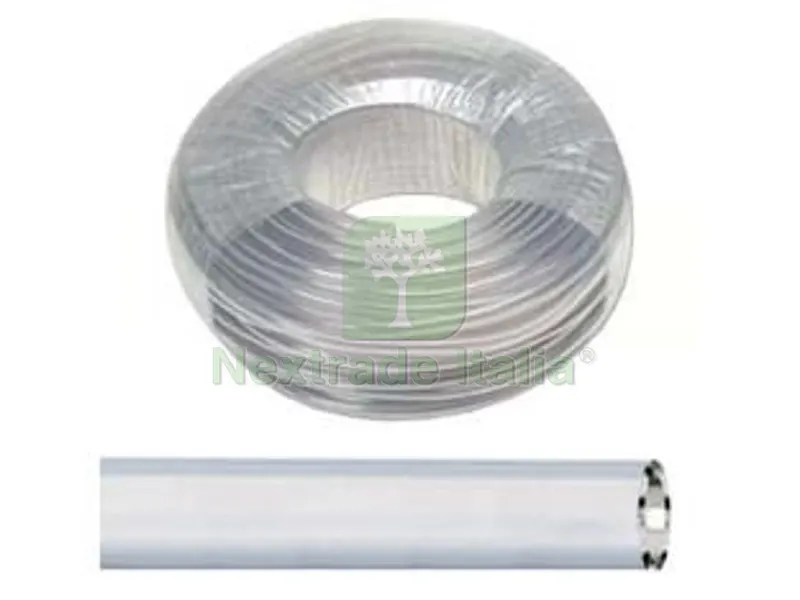 TUBO LIVELLA CRISTALLO ALIMENTARE TRASPARENTE - ? mm. 14 / 18 rotolo mt. 50 — Cristalleria e tavola — rif. FERX.FER275132