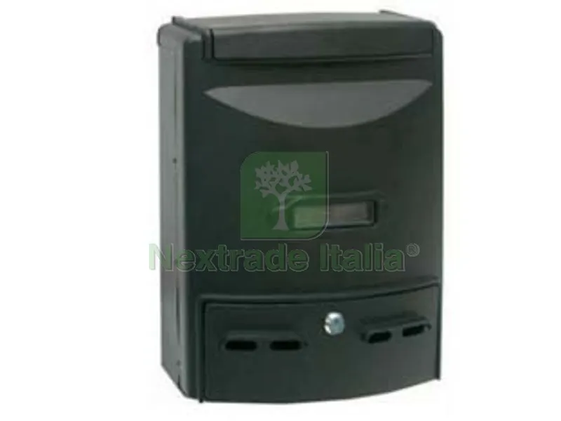 CASSETTA POSTALE IN ALLUMINIO PORTARIVISTE PER ESTERNI "EUROPA" NERA - cm.28,5x10x38h. colore nero — Cornici e portafoto — rif. FERX.FER24600 CASSETTA POSTALE IN ALLUMINIO PORTARIVISTE PER ESTERNI "EUROPA" NERA - cm.28,5x10x38h. colore nero — Cornici e portafoto — rif. FERX.FER24600