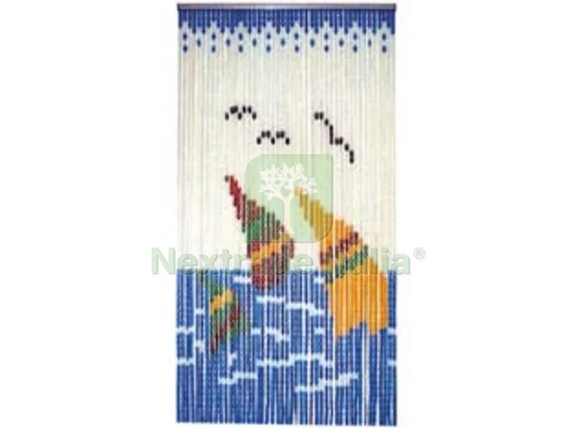 TENDA A PIASTRINA "VELE" - 44 strisce per 63 piastrine - cm.120x230h. — Piastre e angolari — rif. FERX.FER26505 TENDA A PIASTRINA "VELE" - 44 strisce per 63 piastrine - cm.120x230h. — Piastre e angolari — rif. FERX.FER26505