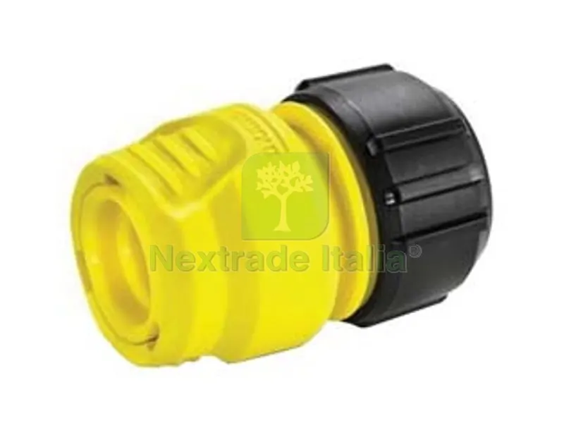5PZ raccordo rapido universale con portagomma - per tubi da 1/2"-5/8"-3/4" - sfuso (26452010) — Tubi e raccordi — rif. FERX.FER64750 5PZ raccordo rapido universale con portagomma - per tubi da 1/2"-5/8"-3/4" - sfuso (26452010) — Tubi e raccordi — rif. FERX.FER64750