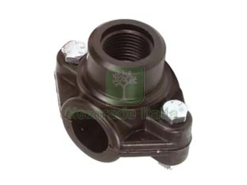 10PZ PRESA A STAFFA 2 BULLONI - ? mm.25x F 3/4" — Bulloni, dadi e rondelle — rif. FERX.FER41690 10PZ PRESA A STAFFA 2 BULLONI - ? mm.25x F 3/4" — Bulloni, dadi e rondelle — rif. FERX.FER41690