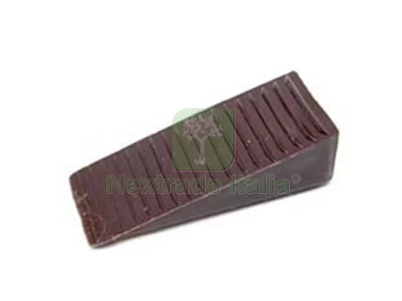 100PZ Fermaporta Adesivo a Cuneo Marrone — Ferramenta porte e finestre — rif. FERX.FER28868