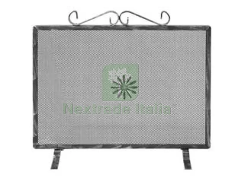 PARASCINTILLE QUADRATO CON DECORO PER CAMINO - cm.50x50h. — Stufe e camini — rif. FERX.FER30366 PARASCINTILLE QUADRATO CON DECORO PER CAMINO - cm.50x50h. — Stufe e camini — rif. FERX.FER30366