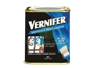 vernifer vernice antiruggine in gel - marrone brillante (4926) ml.2000 — Vernici e smalti — rif. FERX.FER115896 vernifer vernice antiruggine in gel - marrone brillante (4926) ml.2000 — Vernici e smalti — rif. FERX.FER115896