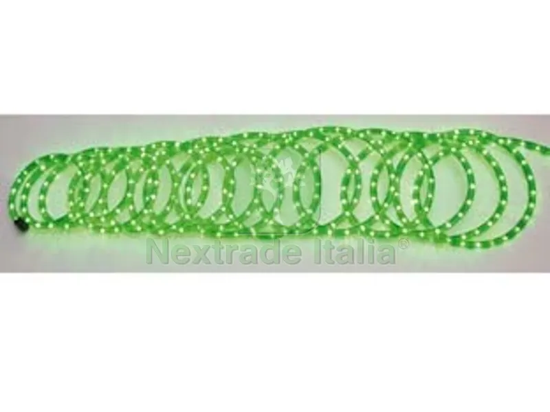 TUBO LUMINOSO CON GIOCHI LUCE VERDE - mt.6 con 216 luci — Tubi e raccordi — rif. FERX.FER31929 TUBO LUMINOSO CON GIOCHI LUCE VERDE - mt.6 con 216 luci — Tubi e raccordi — rif. FERX.FER31929