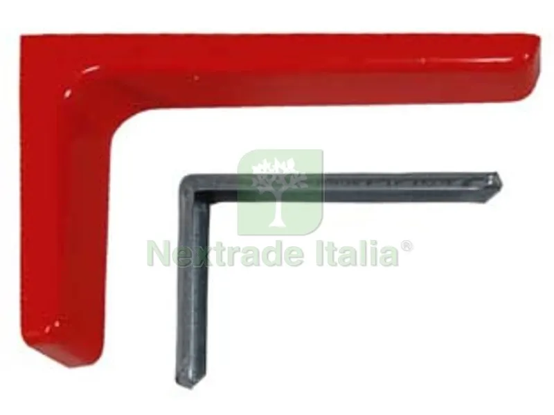 2BLISTER Reggimensole per Arredamento Rosse - mm.180, spessore mm.14 — Arredo — rif. FERX.FER32599