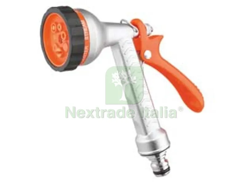 IDROPISTOLA BASIC METAL MULTIFUNZIONE CON REGOLAZIONE IN BLISTER 9618 — Tubi e raccordi — rif. FERX.FER35927