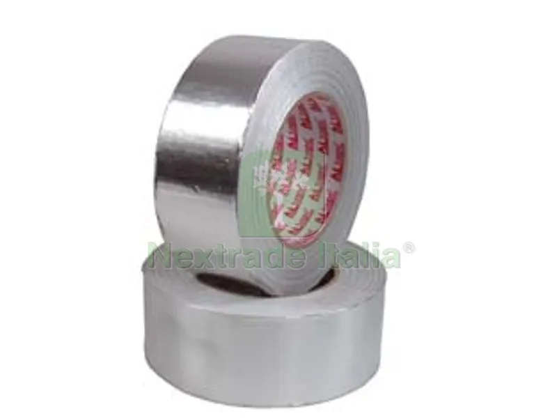 6PZ Nastro Adesivo in Alluminio - mm.50h. in rotoli da mt.50 — Adesivi e sigillanti — rif. FERX.FER38393