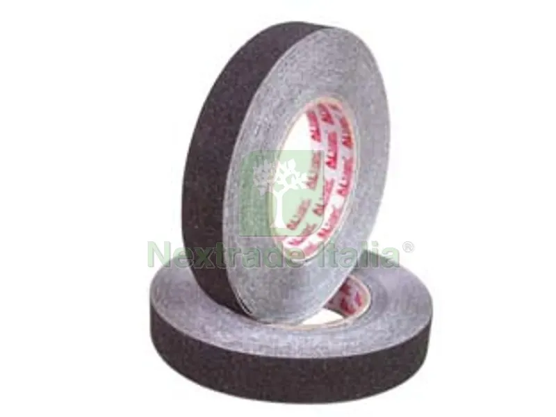 2PZ NASTRO ADESIVO ANTISDRUCCIOLO NERO IN ROTOLO - mm.25h. in rotoli da mt.15 — Adesivi e sigillanti — rif. FERX.FER40716 2PZ NASTRO ADESIVO ANTISDRUCCIOLO NERO IN ROTOLO - mm.25h. in rotoli da mt.15 — Adesivi e sigillanti — rif. FERX.FER40716
