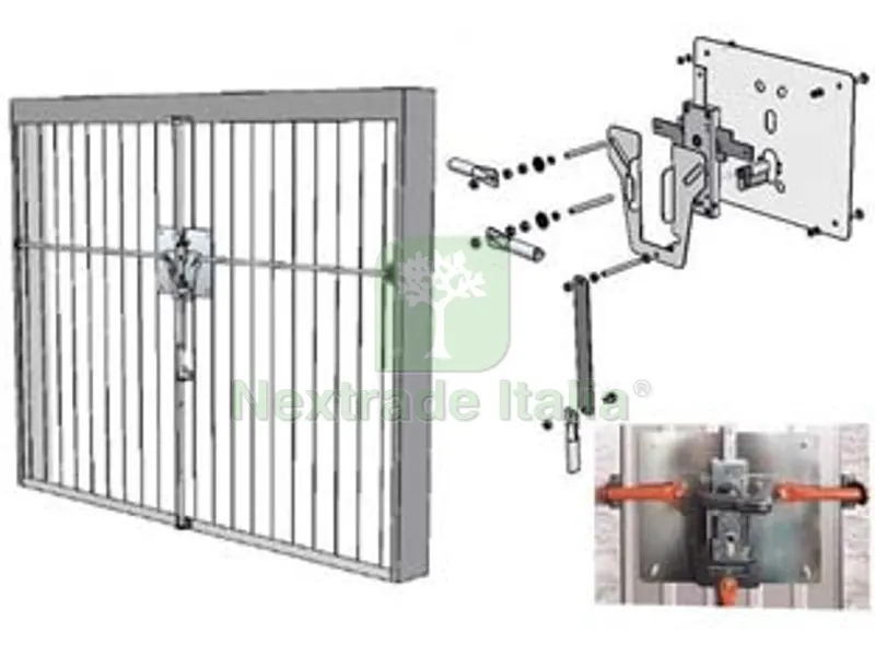 KIT SICUREZZA SERRATURA SERRANDA BASCULANTE CON CILINDRO EUROPEO KW574 — Serrature e cilindri — rif. FERX.FER41171 KIT SICUREZZA SERRATURA SERRANDA BASCULANTE CON CILINDRO EUROPEO KW574 — Serrature e cilindri — rif. FERX.FER41171