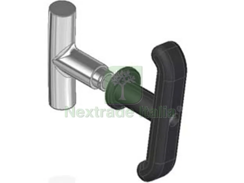 Coppia di Maniglie per Porta Basculante 0456 — Maniglie e pomelli — rif. FERX.FER41188