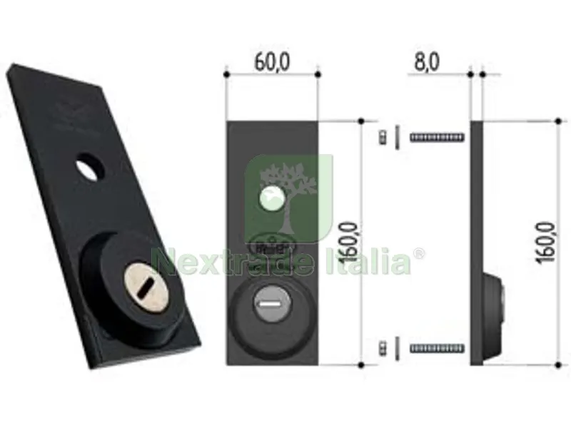 PLACCA ESTERNA DI SICUREZZA 0478 — Interruttori e prese — rif. FERX.FER41218