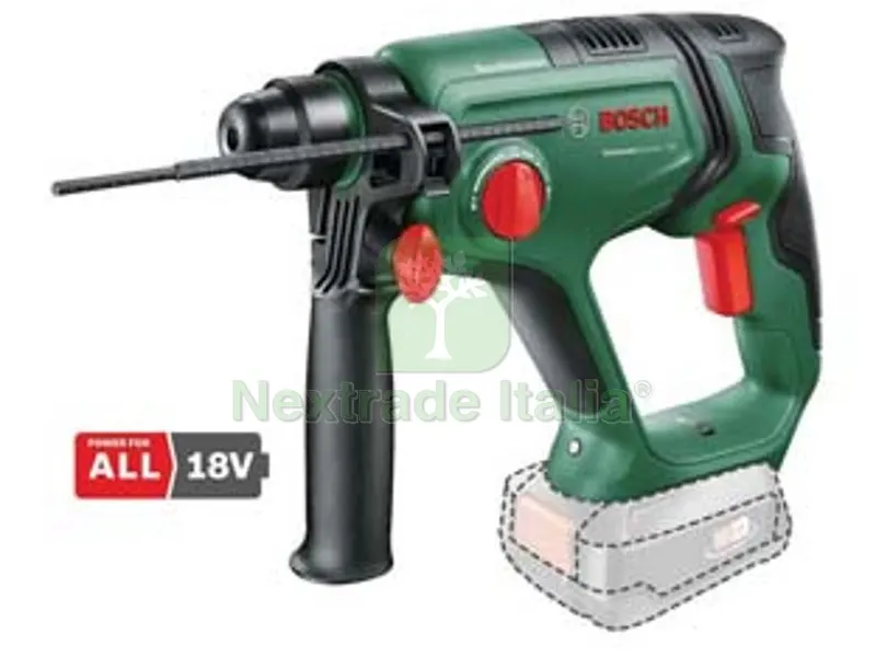 TASSELLATORE PERFORATORE SDS-PLUS A BATTERIA 18V (UNIVERSALHAMMER) — Trapani e avvitatori — rif. FERX.FER41362 TASSELLATORE PERFORATORE SDS-PLUS A BATTERIA 18V (UNIVERSALHAMMER) — Trapani e avvitatori — rif. FERX.FER41362