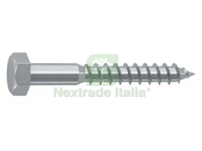 100PZ VITE TIRAFONDI PER LEGNO CLASSE 4.8 DIN-571 UNI-704 - ? mm.6x30 — Viti — rif. FERX.FER267038 100PZ VITE TIRAFONDI PER LEGNO CLASSE 4.8 DIN-571 UNI-704 - ? mm.6x30 — Viti — rif. FERX.FER267038