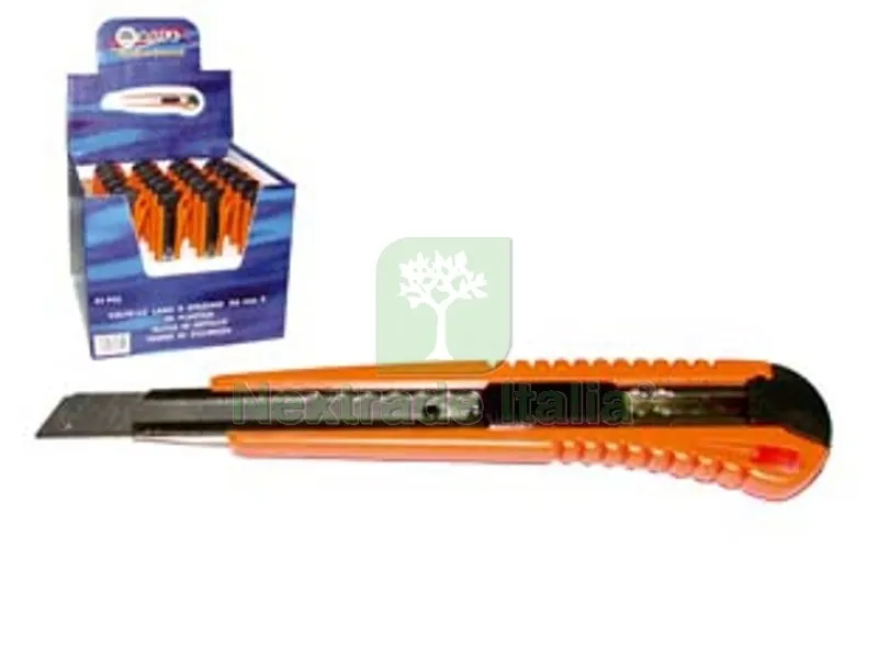 24PZ CUTTER PICCOLO MM.9 CON GUIDA IN METALLO — Misurazione e taglio manuale — rif. FERX.FER46206 24PZ CUTTER PICCOLO MM.9 CON GUIDA IN METALLO — Misurazione e taglio manuale — rif. FERX.FER46206