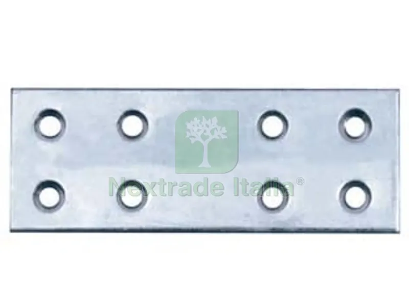 50PZ PIASTRINA DI GIUNZIONE DRITTA - mm.120x30 — Ferramenta per legno e mobili — rif. FERX.FER48101 50PZ PIASTRINA DI GIUNZIONE DRITTA - mm.120x30 — Ferramenta per legno e mobili — rif. FERX.FER48101