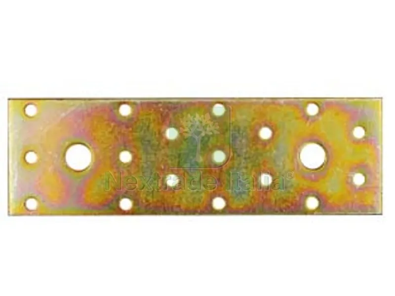 25PZ PIASTRA DI GIUNZIONE DRITTA LARGHEZZA MM.50 - mm.160x50 — Piastre e angolari — rif. FERX.FER48316