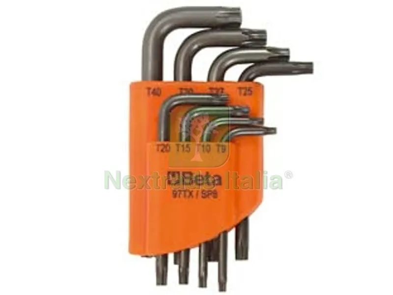 chiavi maschio torx piegate cromate art.97tx/s6 — Ferramenta porte e finestre — rif. FERX.FER49139 chiavi maschio torx piegate cromate art.97tx/s6 — Ferramenta porte e finestre — rif. FERX.FER49139