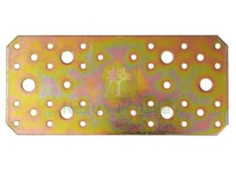 20PZ PIASTRA DI GIUNZIONE DRITTA LARGHEZZA MM.90 - mm.200x90 — Piastre e angolari — rif. FERX.FER49450 20PZ PIASTRA DI GIUNZIONE DRITTA LARGHEZZA MM.90 - mm.200x90 — Piastre e angolari — rif. FERX.FER49450