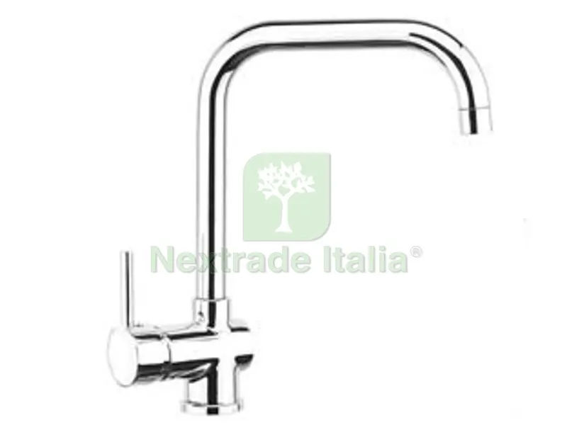 RUBINETTO MISCELATORE MONOCOMANDO LAVELLO CANNA ALTA SERIE CUCINA — Rubinetti e valvole — rif. FERX.FER49610 RUBINETTO MISCELATORE MONOCOMANDO LAVELLO CANNA ALTA SERIE CUCINA — Rubinetti e valvole — rif. FERX.FER49610