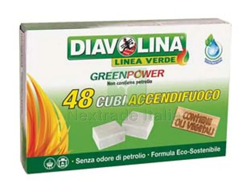 24PZ DIAVOLINA ACCENDIFUOCO GREEN POWER — Tempo libero outdoor — rif. FERX.FER49924