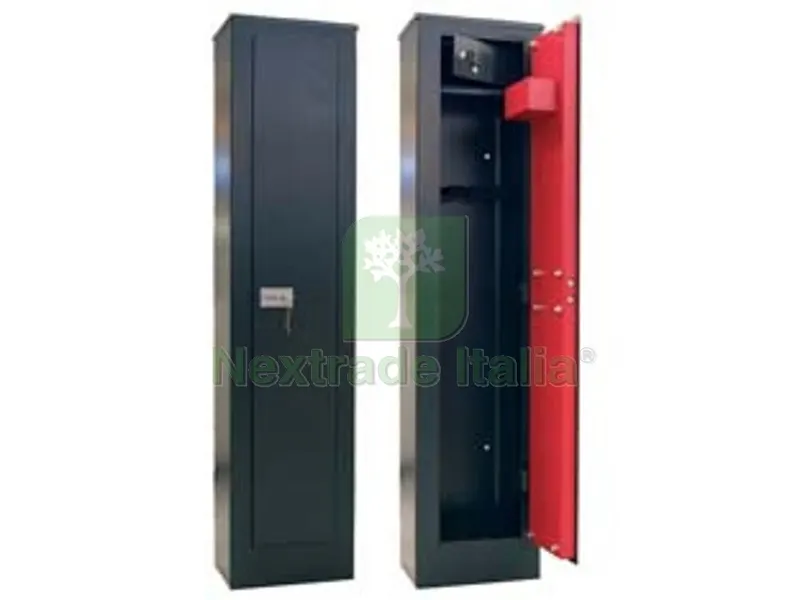 Armadio Portafucili 5 Posti con Tesoretto - mm.315x205x1380h. peso kg.40,00 — Arredo — rif. FERX.FER50081 Armadio Portafucili 5 Posti con Tesoretto - mm.315x205x1380h. peso kg.40,00 — Arredo — rif. FERX.FER50081