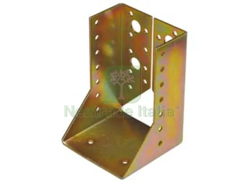 10PZ SUPPORTO CHIUSO PER TRAVE - mm.80x120h. — Ferramenta per legno e mobili — rif. FERX.FER50661 10PZ SUPPORTO CHIUSO PER TRAVE - mm.80x120h. — Ferramenta per legno e mobili — rif. FERX.FER50661