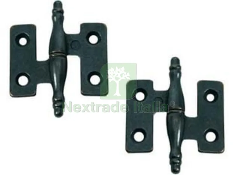 24PZ CERNIERA BAROCCO ALA PIANA - mm.55 DX — Cerniere e cardini — rif. FERX.FER52641