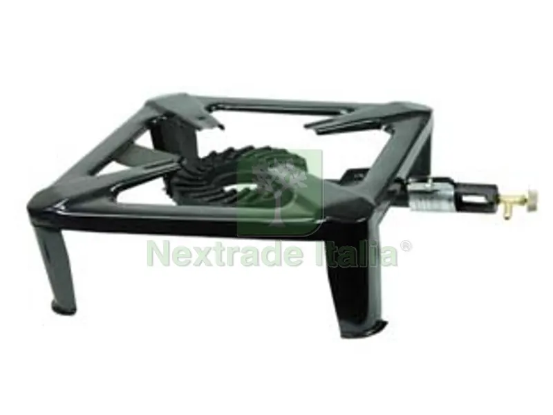 2PZ FORNELLONE GAS CON RUBINETTO - cm.30x30x17h. — Rubinetti e valvole — rif. FERX.FER270557 2PZ FORNELLONE GAS CON RUBINETTO - cm.30x30x17h. — Rubinetti e valvole — rif. FERX.FER270557