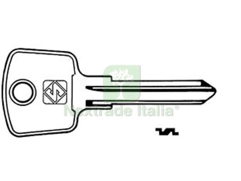 5PZ CHIAVI HUF PER AUTO OPEL HU22 - HU22 — Ferramenta porte e finestre — rif. FERX.FER52702