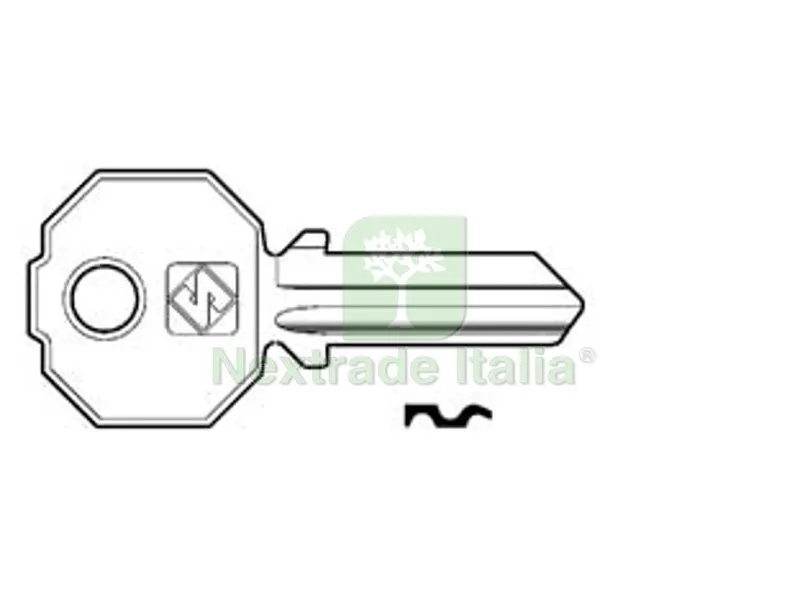 10PZ Chiavi per Cilindri Prefer 4 Spine Grandi PF212 - PF212 DX — Serrature e cilindri — rif. FERX.FER53921 10PZ Chiavi per Cilindri Prefer 4 Spine Grandi PF212 - PF212 DX — Serrature e cilindri — rif. FERX.FER53921