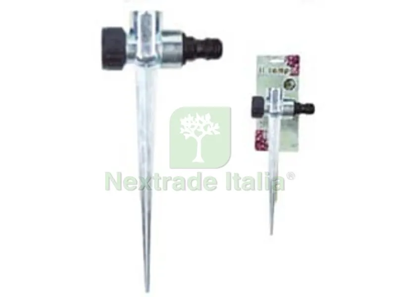 Puntale Passante in Metallo per Irrigatore da 1/2" con Innesto Rapido — Irrigazione — rif. FERX.FER54485 Puntale Passante in Metallo per Irrigatore da 1/2" con Innesto Rapido — Irrigazione — rif. FERX.FER54485