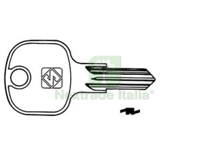 5PZ CHIAVI VACHETTE PER AUTO PEUGEOT VAC62 - VAC62 — Ferramenta porte e finestre — rif. FERX.FER54713
