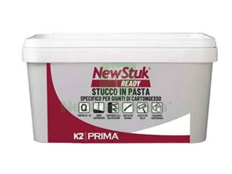 K2 NEWSTUK READY STUCCO IN PASTA P/GIUNTI DI CARTONGESSO IN BARATTOLO — Isolanti e reti — rif. FERX.FER55659 K2 NEWSTUK READY STUCCO IN PASTA P/GIUNTI DI CARTONGESSO IN BARATTOLO — Isolanti e reti — rif. FERX.FER55659