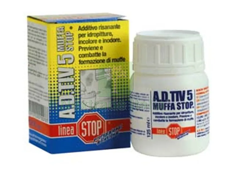 2PZ A.D.TIV 5 MUFFA STOP - ml.250 flacone diluire in lt.10/14 idropittura — Vernici e smalti — rif. FERX.FER57899
