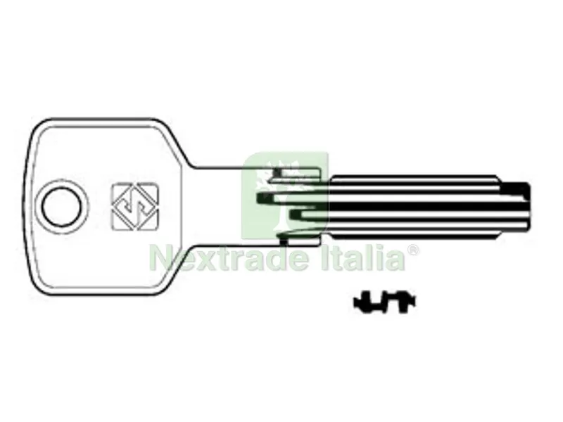 10PZ chiavi punzonate per cilindri 6+7 spine cs62 - cs62 — Chiavi grezze e duplicati — rif. FERX.FER56540 10PZ chiavi punzonate per cilindri 6+7 spine cs62 - cs62 — Chiavi grezze e duplicati — rif. FERX.FER56540